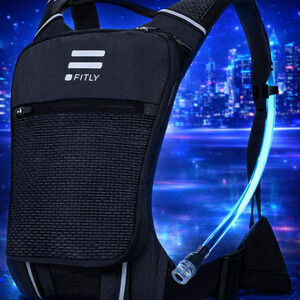 FITLY SUB90 Minimalist Running Pack Hydration Backpack Phone Holder M/L